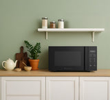 Micro-ondes sans plateau tournant - Flatbed - Grill - CONTINENTAL EDISON - CEMO23FB - 1280 W - L49,2xH29,7 xP34,8 cm - 23L - Noir