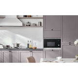 Micro ondes encastrable - CONTINENTAL EDISON - CEMO25GINE - Noir Inox L59,5 x H38,8 x P40,1 cm - 25L