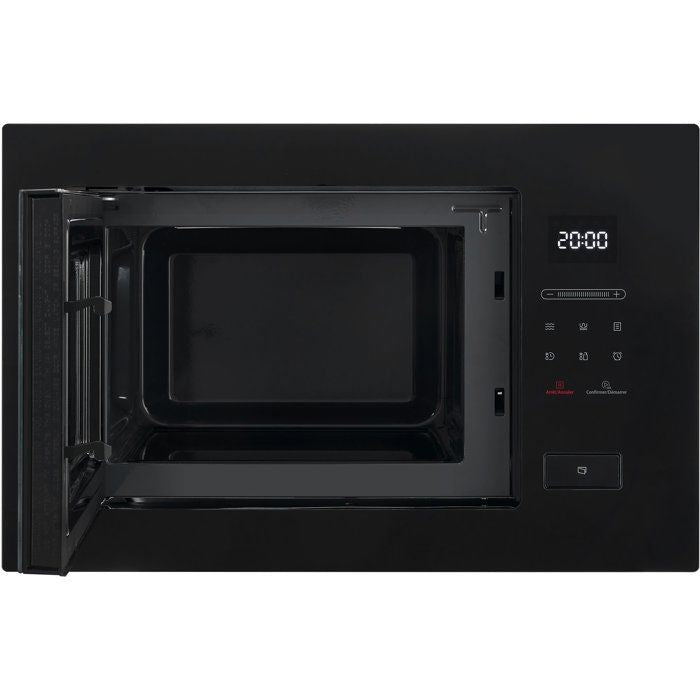 Micro-ondes encastrable sans plateau tournant -Flatbed CONTINENTAL EDISON -CEMO26GEFB - Noir - 1450 W - 26 L - 59,5 x 36,9 x 38,2 cm