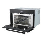 Four a micro-ondes encastrable  -  CONTINENTAL EDISON - 1450 W - 34 L -Combiné  Gril - CEMO34CEB3 - 59,5 x 38,3 x 49,2 cm - Noir