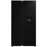 Réfrigérateur américain - CONTINENTAL EDISON - CERA505NFBD - 503 L - Total No Frost (Sans givre) - Classe D - L92 x H177 cm - Noir