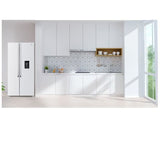 Réfrigérateur américain - Continental Edison - CERA532NFWD - 2 portes - 529 L -  L90 x 177 cm - Classe D - Blanc