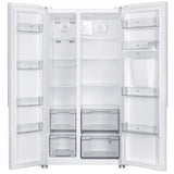 Réfrigérateur américain - Continental Edison - CERA532NFWD - 2 portes - 529 L -  L90 x 177 cm - Classe D - Blanc