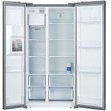 Réfrigérateur américain - CONTINENTAL EDISON - CERANF556IX1 - Distributeur eau / glaçons - Classe E - 91,1 x 70,6 x 178 cm - Silver