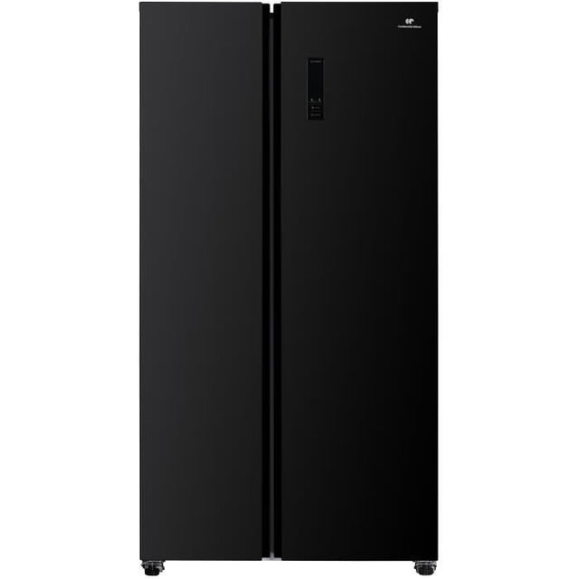 Réfrigérateur AMERICAIN CONTINENTAL EDISON - 442L - Total No Frost -Noir - Classe E