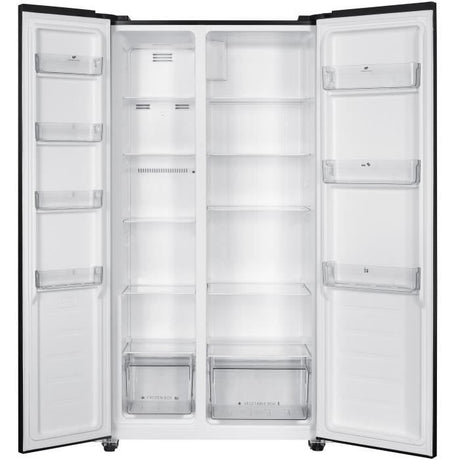 Réfrigérateur AMERICAIN CONTINENTAL EDISON - 442L - Total No Frost -Noir - Classe E
