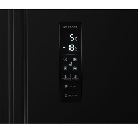 Réfrigérateur AMERICAIN CONTINENTAL EDISON - 442L - Total No Frost -Noir - Classe E
