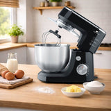 Robot pâtissier - CONTINENTAL EDISON - CERP800B2 - 800 W - 4,3 L - 10 vitesses + pulse - Noir