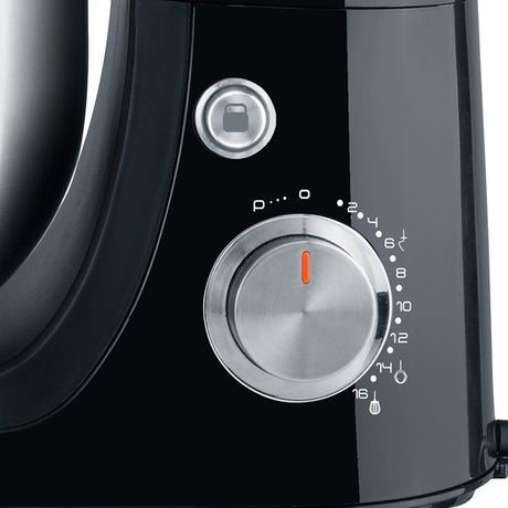 Robot pâtissier - CONTINENTAL EDISON - CERP800B2 - 800 W - 4,3 L - 10 vitesses + pulse - Noir