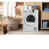 Seche-linge pompe a chaleur CONTINENTAL EDISON CESL10PCW2 - 10 kg - 60 cm - Classe E - Blanc