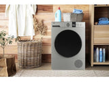 Seche-linge pompe a chaleur CONTINENTAL EDISON CESL8PCBS - 8 kg - 60 cm - Classe E - Silver