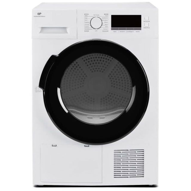 Seche-linge pompe a chaleur CONTINENTAL EDISON CESL8PCWD - 8 kg - 60 cm - Classe D - Blanc