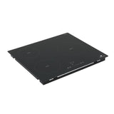 Plaque induction 3 foyers CONTINENTAL EDISON 6200W - 59 x 52 cm - 3 timers - 3 boosters - noir