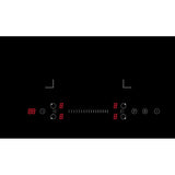 Plaque a induction - CONTINENTAL EDISON - 4 foyers - 7200 W - 70 cm - CETI724Z2FLEX - Noir