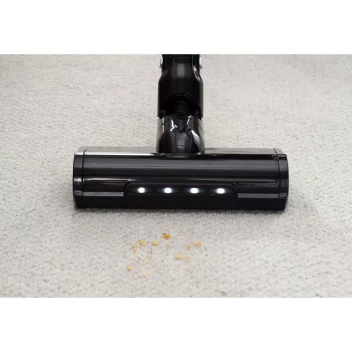 CONTINENTAL EDISON Aspirateur balai sans fil cevc120b  - 2 en 1 - 120 W - Noir et gris
