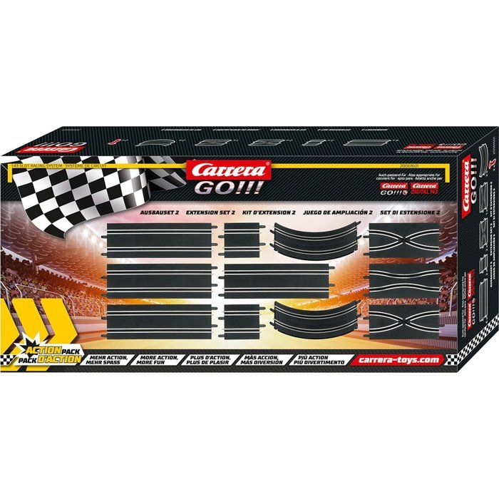 Kit d'extension circuit - CARRERA GO!!! - Extension set 2 - Des 6 ans
