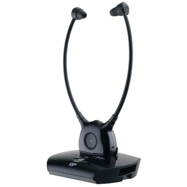 Casque TV sans fil Senior - CGV - DOLFIN ONYX - Micro intégré - Poids léger