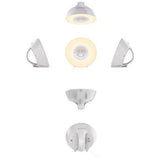 Radio réveil - CGV - CR ARUNA - Simulateur d'aube - DAB+, FM ou Web - Ambiances lumineuses