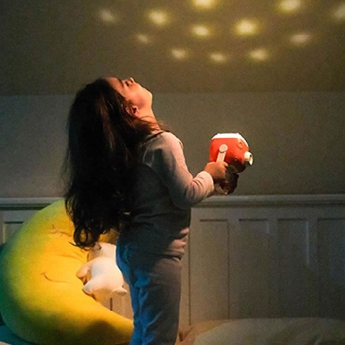 Projecteur d'histoire - CGV - ZzzMoon 1.5 Rose, Batterie intÈgrÈe, Sans lumiere bleue, Mode veilleuse