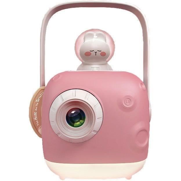 Story Projector - CGV - ZzzMoon 1.5 Pink, Built-in Battery, No Blue Light, Night Light Mode