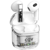 …couteurs sans fil Bluetooth - CGV - URBAN GHOST (Blanc) - Autonomie 30h - ContrÙle tactile - TWS