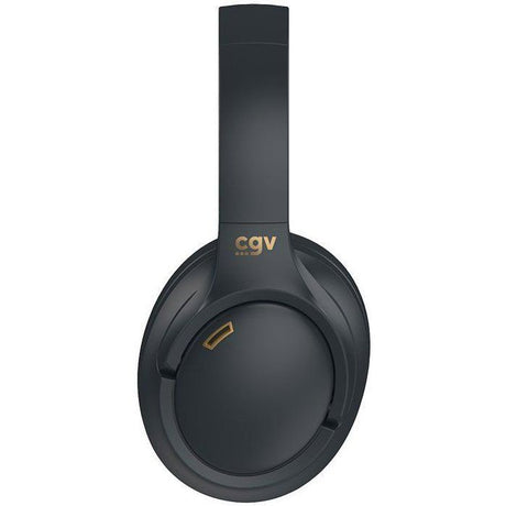 Casque Bluetooth - CGV - SonicVibe ANC - Réduction active du bruit - Microphone intégré - Égaliseur personalisable - Noir
