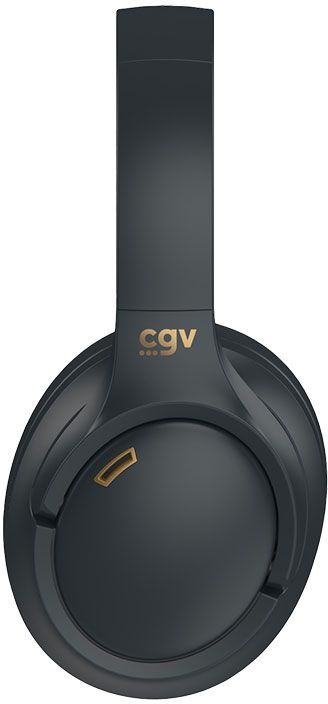 Casque Bluetooth - CGV - SonicVibe ANC - Réduction active du bruit - Microphone intégré - Égaliseur personalisable - Noir