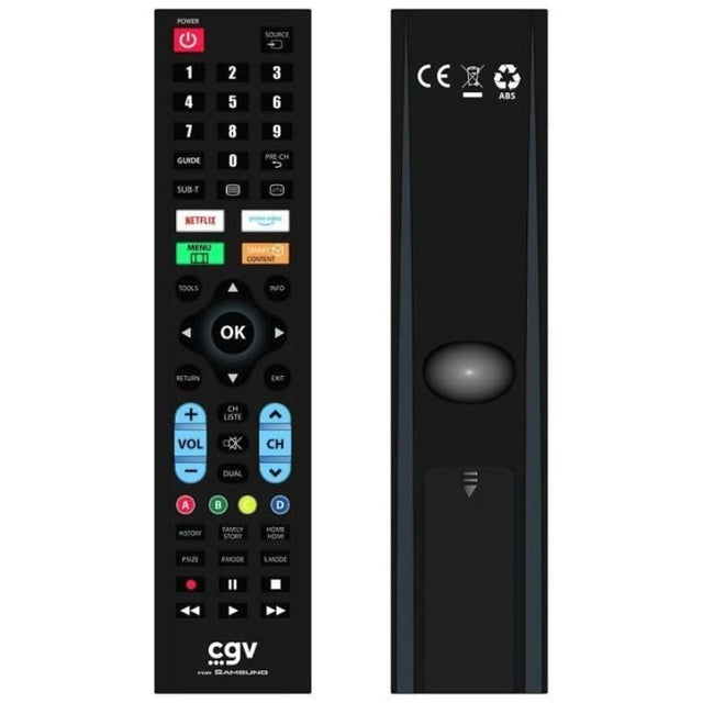 Télécommande de remplacement - CGV - FIDELIO Samsung - Pour téléviseurs Samsung - Sans programmation - Prete a l'emploi