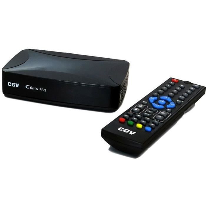 Récepteur-enregistreur TNT - CGV - ETIMO FP-2 - DVB-T2 HEVC 265 - Full HD