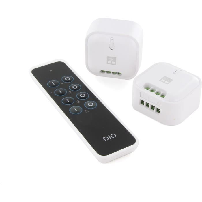 Kit 2 modules pour volet et télécommande - DIO CONNECTED HOME - 54852 - DiO 1.0