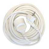 CHACON Prolongateur HO5VVF 3 x 1,5 mm≤- 10 m - Blanc