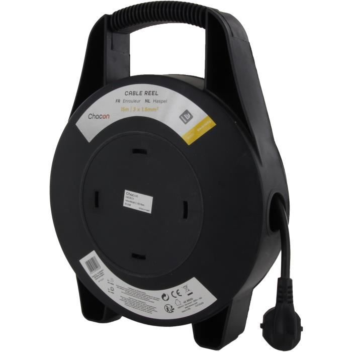 Cassette 4 x 16 A - CHACON - 89203 - 15 m - 3x1,5mm≤ (FR)