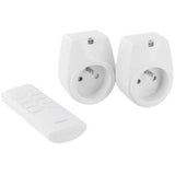 CHACON Kit de 2 prises tÈlÈcommandÈes on/off avec tÈlÈcommande