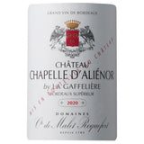 Château Chapelle d'Aliénor by La Gaffeliere 2020 Bordeaux Supérieur  - Vin rouge du Sud-Ouest