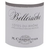 Maison Chapoutier 2024 Côtes-du-Rhône - Vin rouge de la V Cuvée Belleruche allée du Rhône