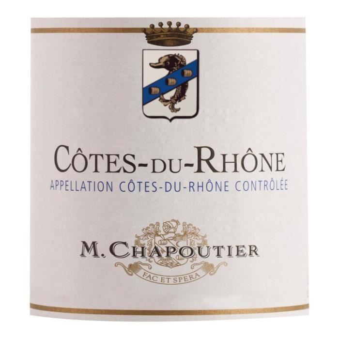 M. Chapoutier 2024 Côtes-du-Rhône - Vin rouge de la Vallée du Rhône