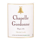 Chapelle Gordonne 2023 Côtes de Provence - Vin blanc de Provence - Bio