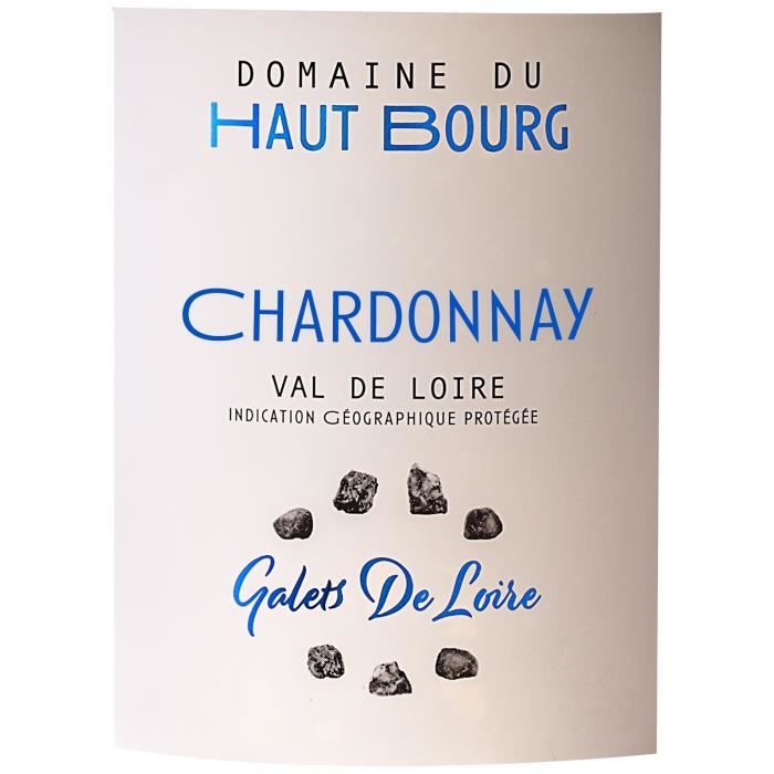 Domaine du Haut Bourg 2025 Val de Loire Chardonnay - Vin blanc du Vallée de la Loire