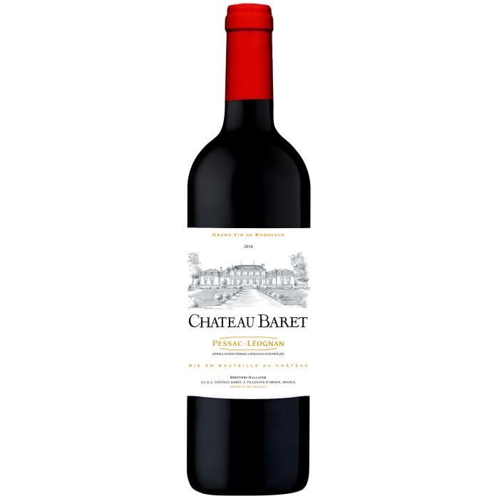 Château Baret 2014 Pessac-Léognan - Vin rouge de Bordeaux