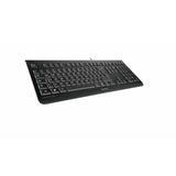 Clavier filaire - CHERRY KC 1000 - 3 LED d´état bleues - Noir