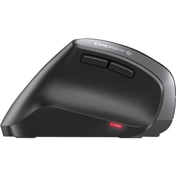 Souris sans fil ergonomique - CHERRY MW 4500 - Pour soulager le poignet avec inclinaison a 45° - Noir