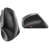 Souris sans fil ergonomique - CHERRY MW 4500 - Pour soulager le poignet avec inclinaison a 45° - Noir