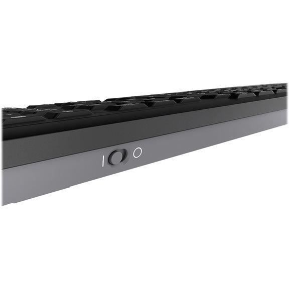 Clavier sans fil 2,4 GHz - CHERRY STREAM KEYBOARD WIRELESS - Noir