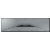 Clavier sans fil 2,4 GHz, Bluetooth - CHERRY KW 9100 SLIM - Rechargeable - Noir