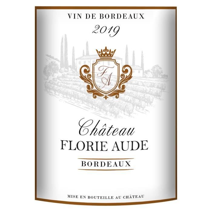 Château Florie Aude 2019 Bordeaux - Vin rouge de Bordeaux