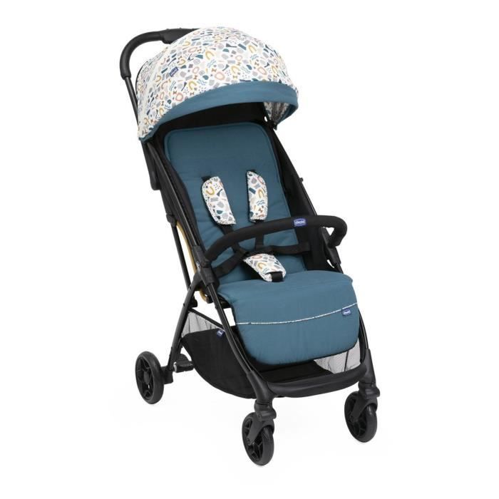 CHICCO Glee Joyful Teal Stroller - 4 wheels - Blue