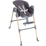 Chaise haute - CHICCO - Polly Essential - 0/3 ans - Gris Coal