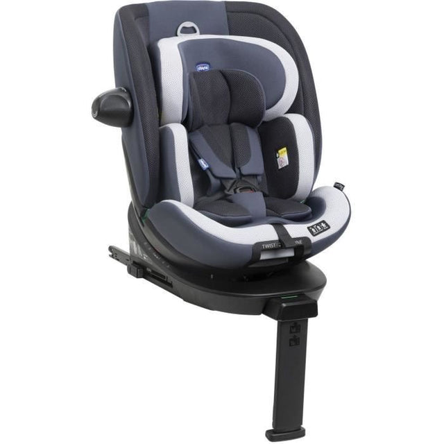 Siege-auto - CHICCO - EVERONE - Groupe 0/1/2/3 - I-Size - Pivotant - Inclinable - Réducteur - Silver