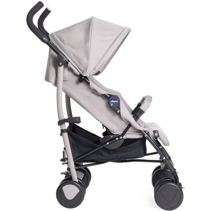 CHICCO - Poussette canne - Echo LITE - 4 roues - Nut