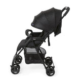 CHICCO Poussette compacte Ohlala 3 -  Des la naissance - Jusqu'a 15kg - Dossier inclinable - Arceau de sécurité - Jet black